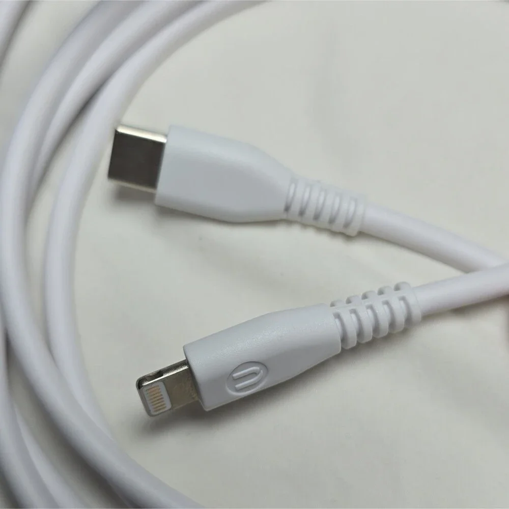 White USB-C Fast Charge Cable for Apple iPhone iPad iPod